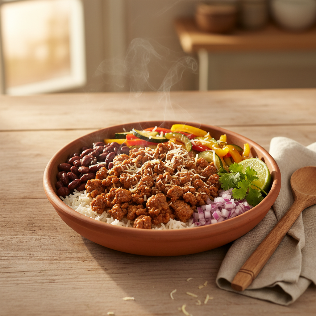 Mexicaanse Burrito Bowl